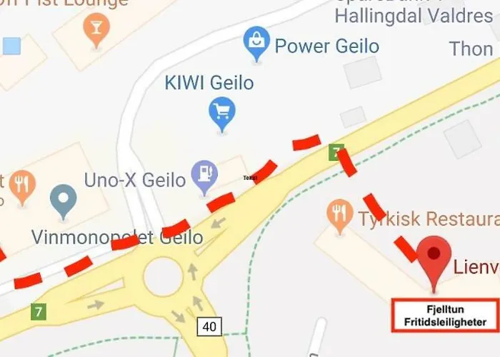 Apartmán Fjelltun Fritidsleiligheter, 407 Geilo